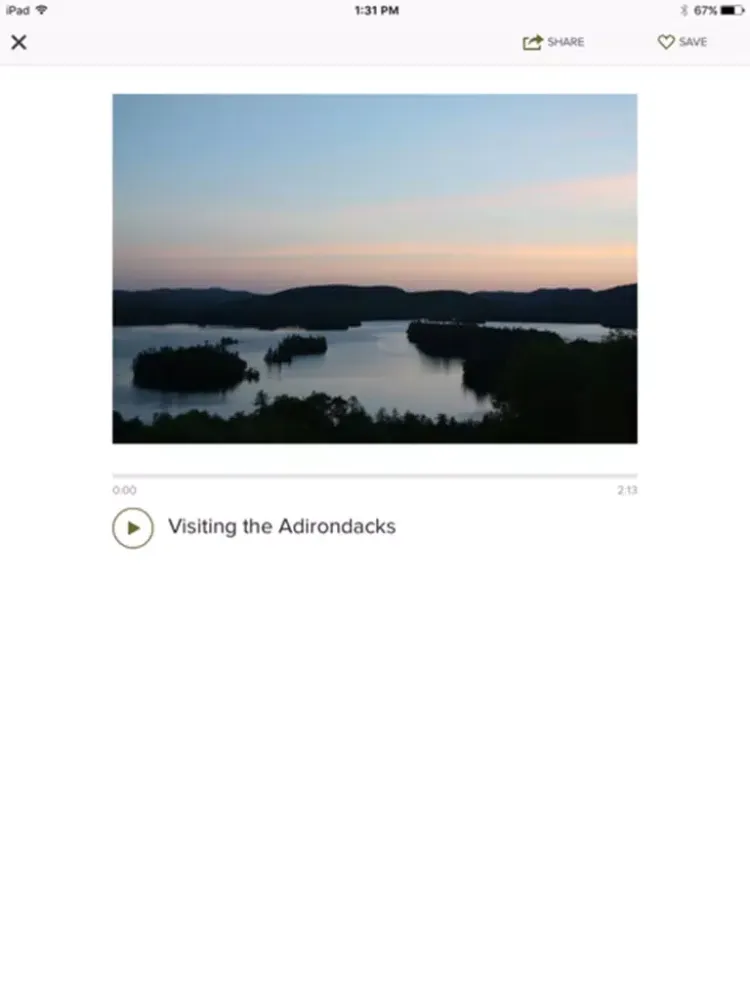 Adirondack Museum Audio Tour iPad 应用截图