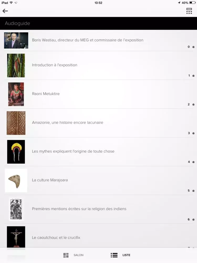 Screenshot di Amazonie iPad 