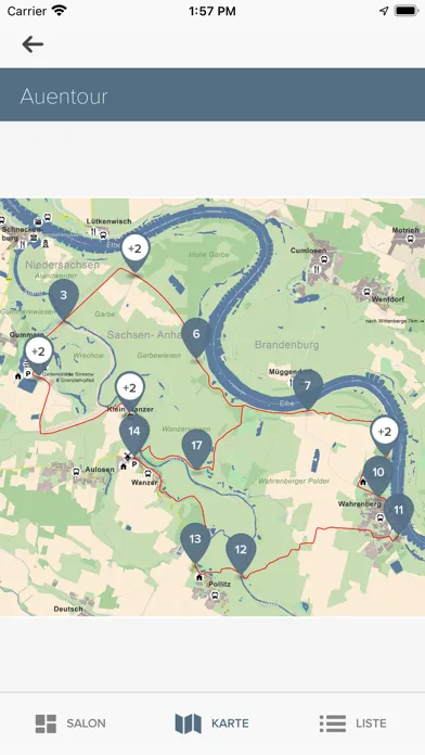 تصاویر StadtLandElbe – Tourenapp