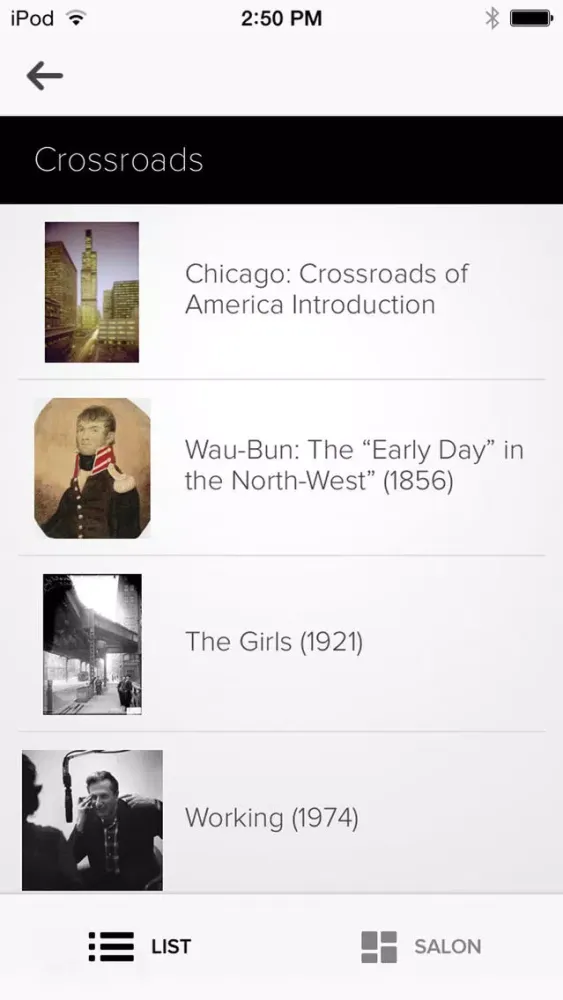 Ảnh chụp màn hình của Chicago History Museum