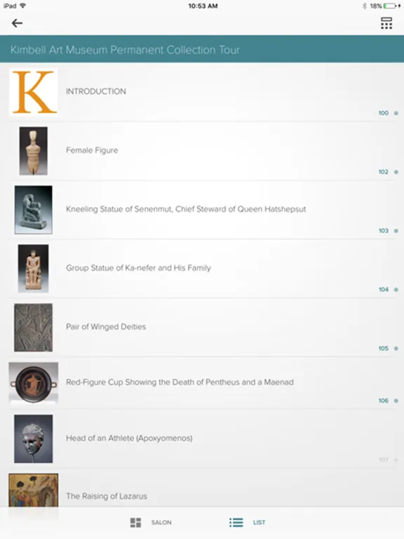 تصاویر Kimbell Art Museum iPad 