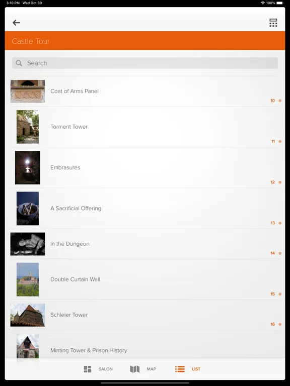 Скриншоты Audioguide Leuchtenburg iPad 