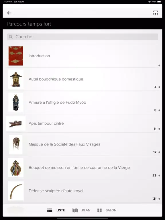 ภาพหน้าจอของ Archives de la diversité iPad 
