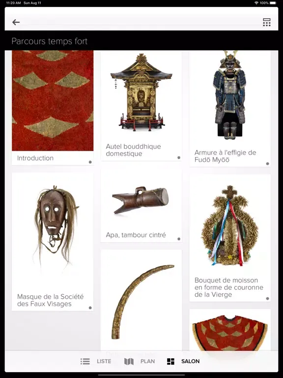 ภาพหน้าจอของ Archives de la diversité iPad 