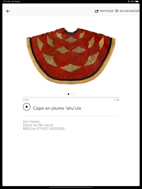 ภาพหน้าจอของ Archives de la diversité iPad 