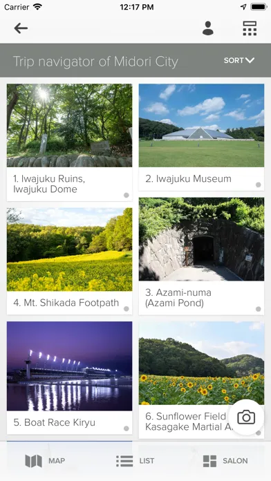 Capturas de pantalla de Trip Navigator of Midori City