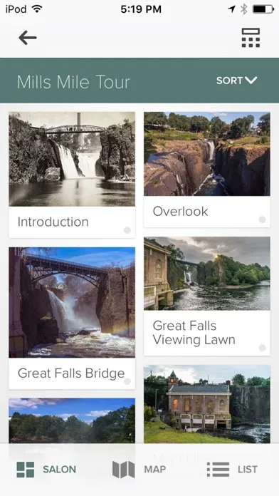 Captures d'écran de Mill Mile - Paterson Great Falls