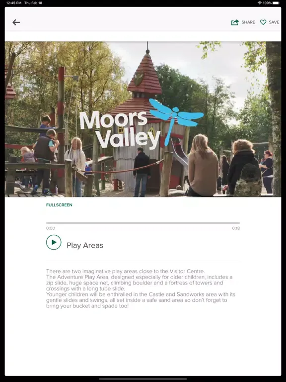 Screenshot di Moors Valley Guide iPad 