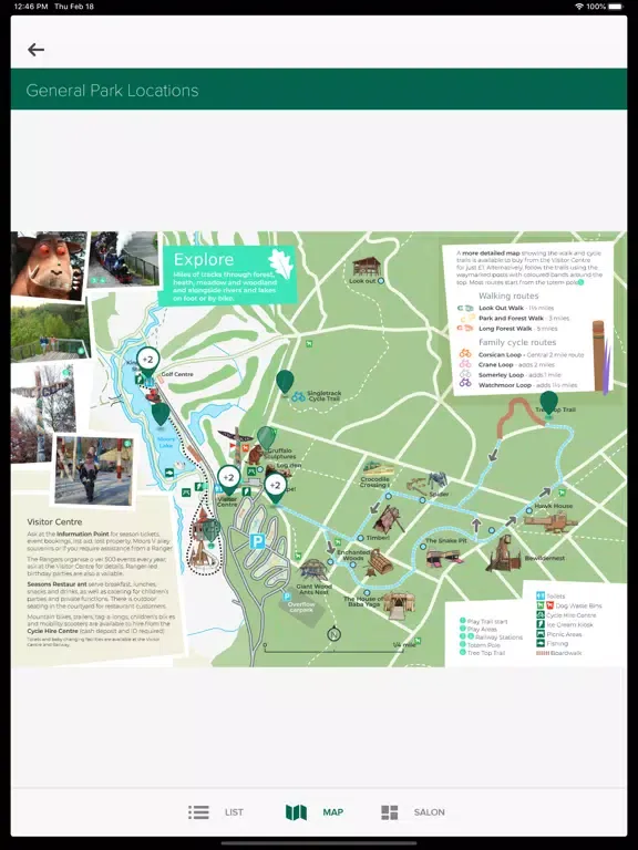 Screenshot di Moors Valley Guide iPad 