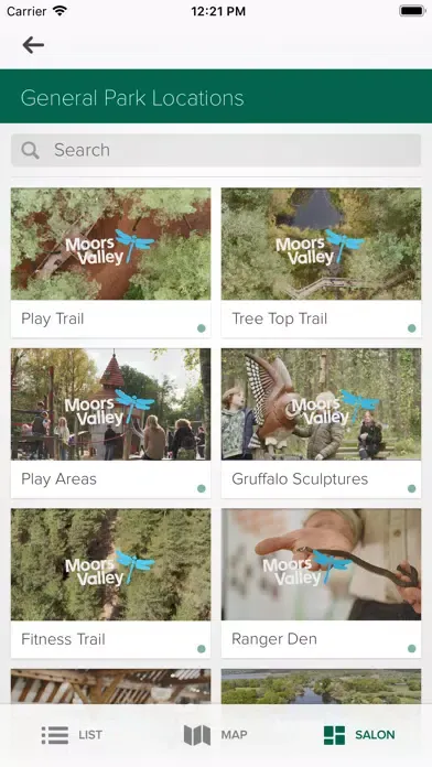 Screenshot di Moors Valley Guide
