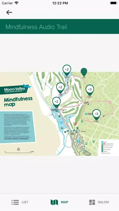 Screenshot di Moors Valley Guide