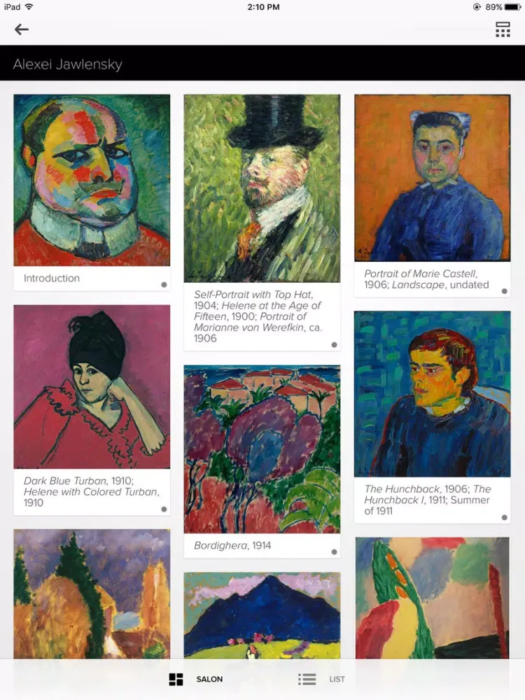 ภาพหน้าจอของ Neue Galerie New York iPad 
