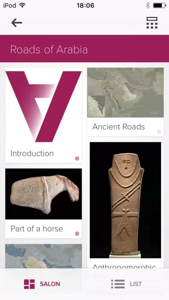 Roads of Arabia Multimedia Tour Screenshots