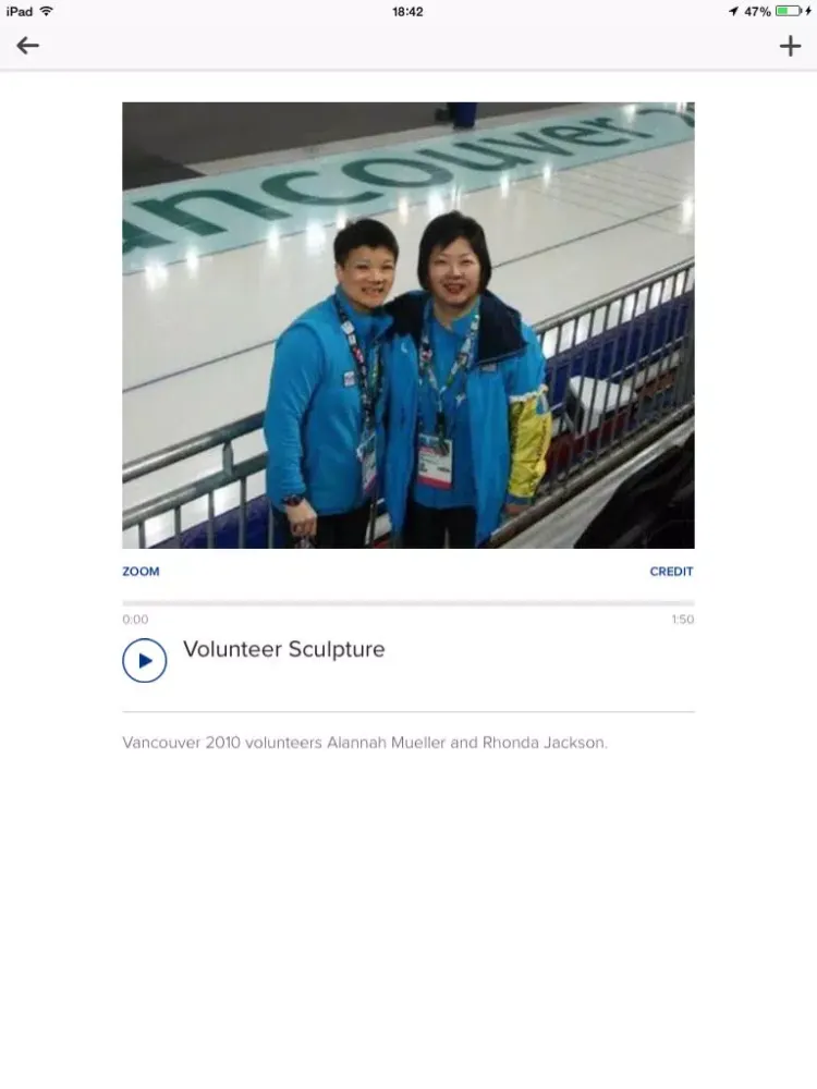 Richmond Olympic Experience iPad  Screenshots