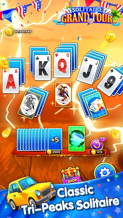 Solitaire Grand Tour-Card Game スクリーンショット