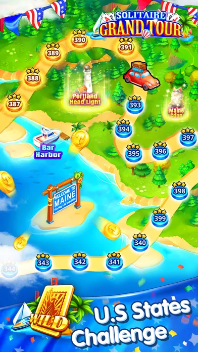 Solitaire Grand Tour-Card Game スクリーンショット