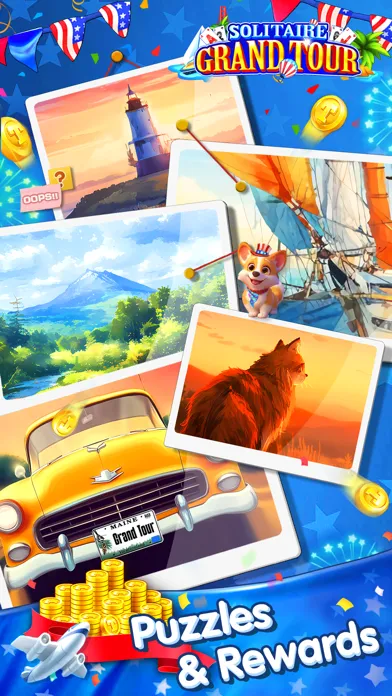 Solitaire Grand Tour-Card Game スクリーンショット