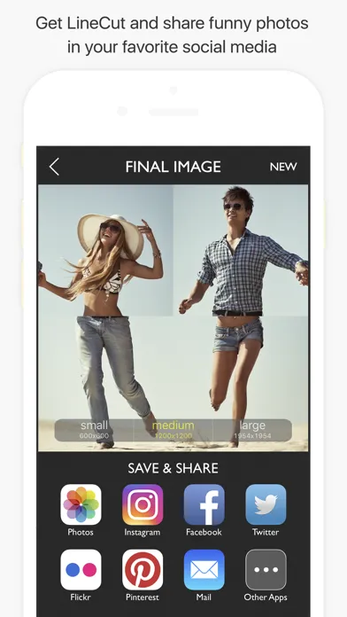 LineCut - Funny selfies & Cool photos Screenshots
