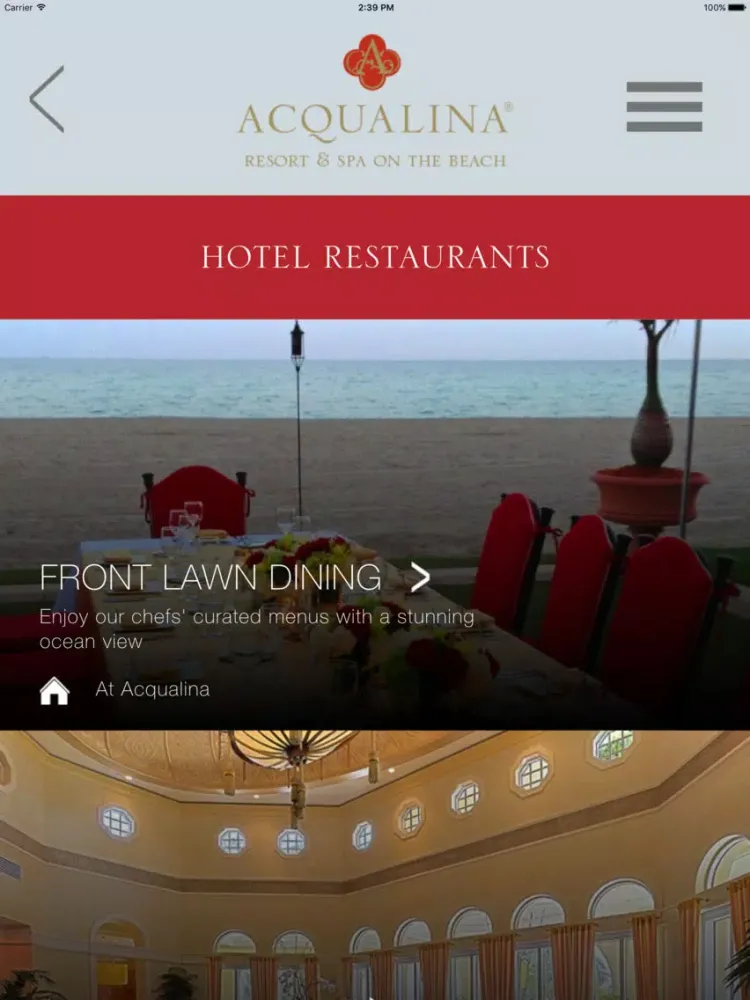 Скриншоты Acqualina Resort: Multi-Generational Family App iPad 