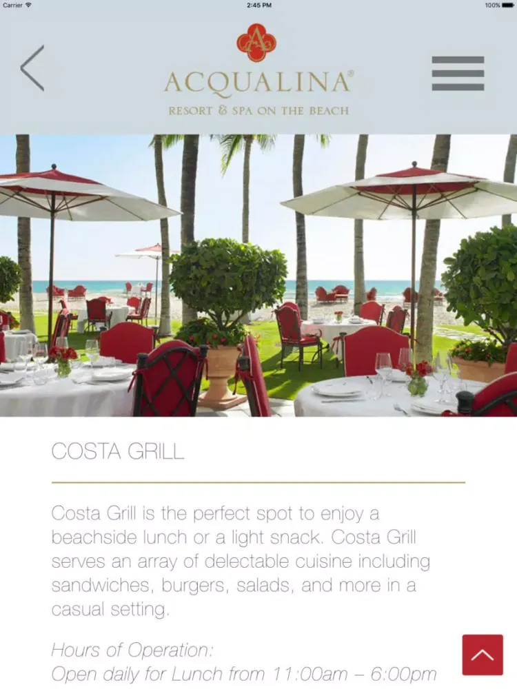 Скриншоты Acqualina Resort: Multi-Generational Family App iPad 