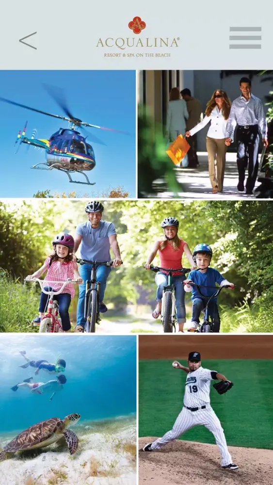 Скриншоты Acqualina Resort: Multi-Generational Family App