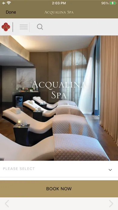 Tangkapan layar Acqualina Resort