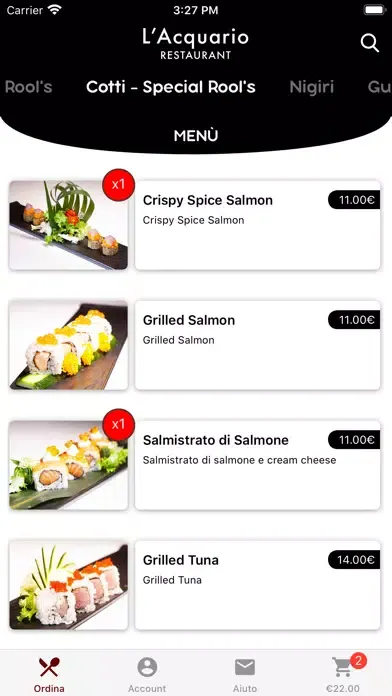 L'Acquario Restaurant应用截图