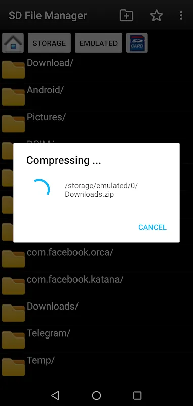 SD File Manager Screenshots