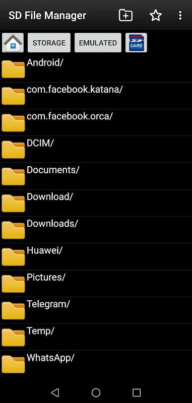 SD File Manager Screenshots