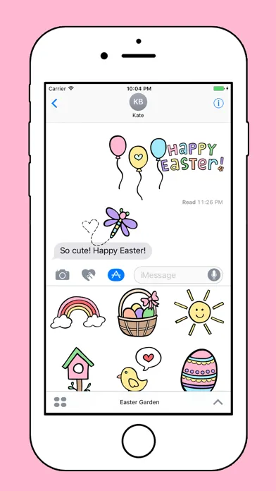 Tangkapan skrin Easter Garden