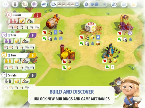Charterstone: Digital Edition iPad  Ekran Görüntüleri