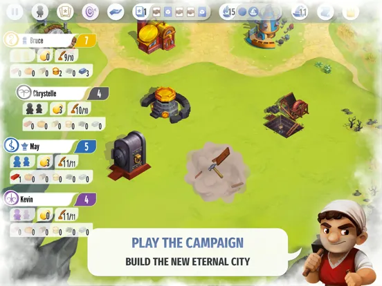 Charterstone: Digital Edition iPad  Ekran Görüntüleri
