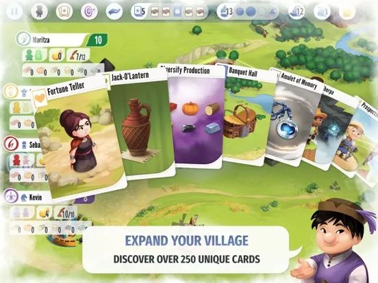 Charterstone: Digital Edition iPad  Ekran Görüntüleri