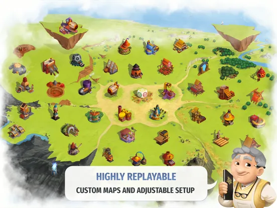 Charterstone: Digital Edition iPad  Ekran Görüntüleri