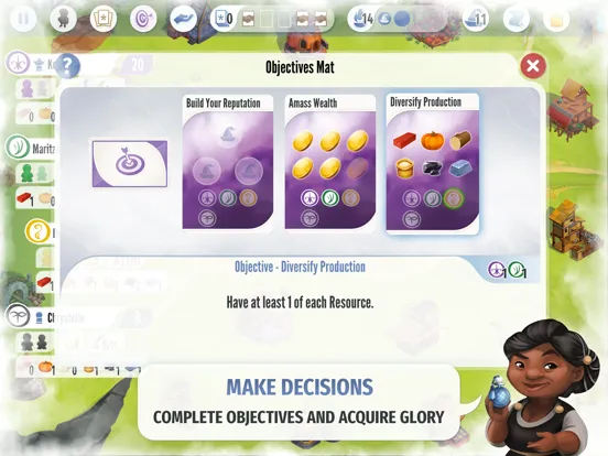 Charterstone: Digital Edition iPad  Ekran Görüntüleri