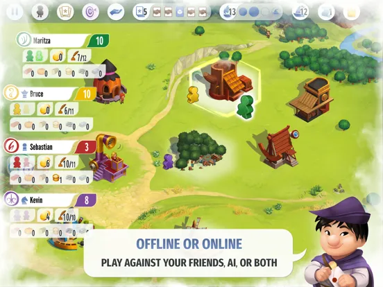 Charterstone: Digital Edition iPad  Ekran Görüntüleri