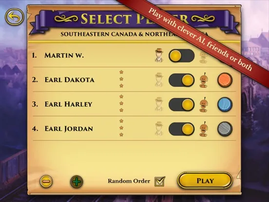 Tangkapan layar Steam: Rails to Riches iPad 