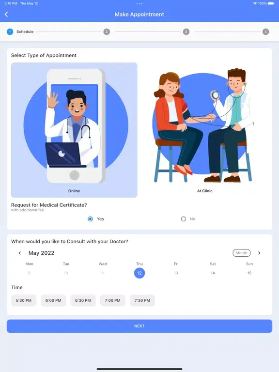 Acre Health iPad  سکرین شاٹس