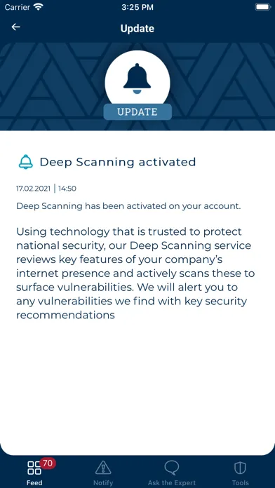 Acrisure Response Screenshots