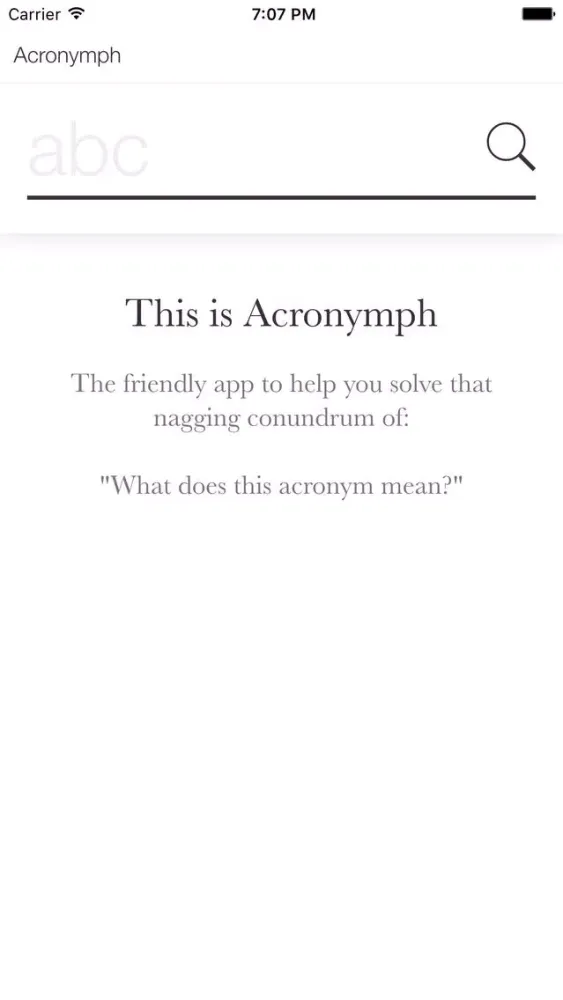 Скриншоты Acronymph