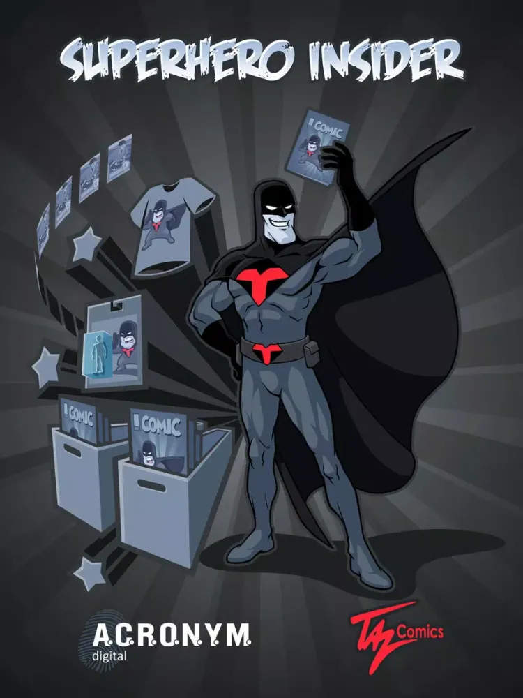 Скриншоты Superhero Insider by Taz Comics iPad 