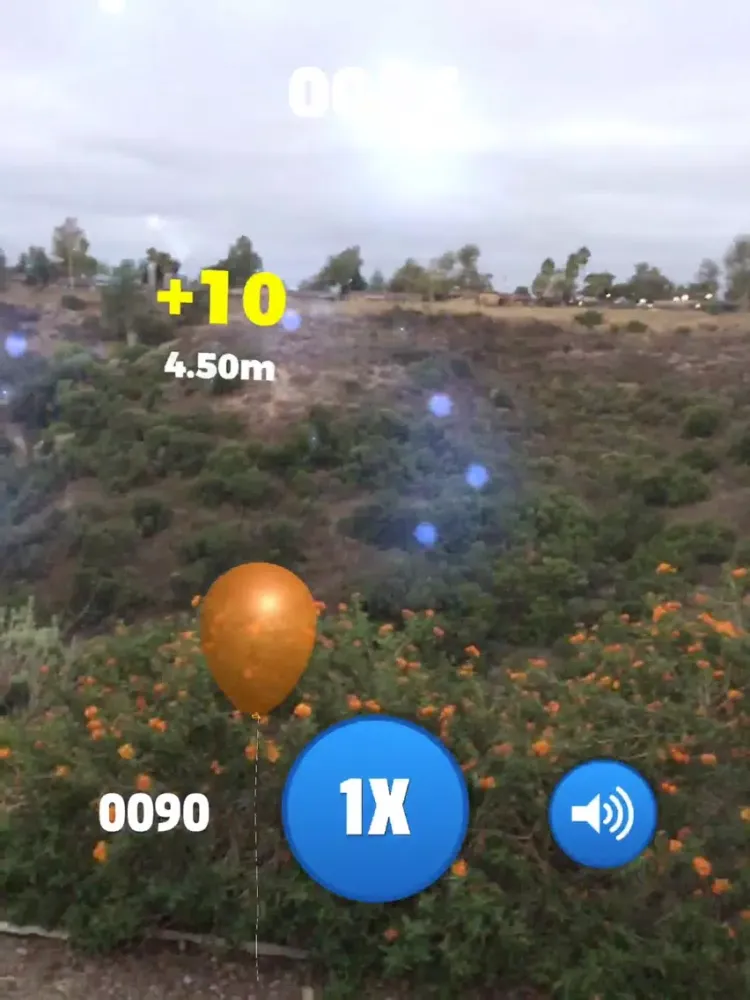 Capturas de pantalla de AR Balloons iPad 