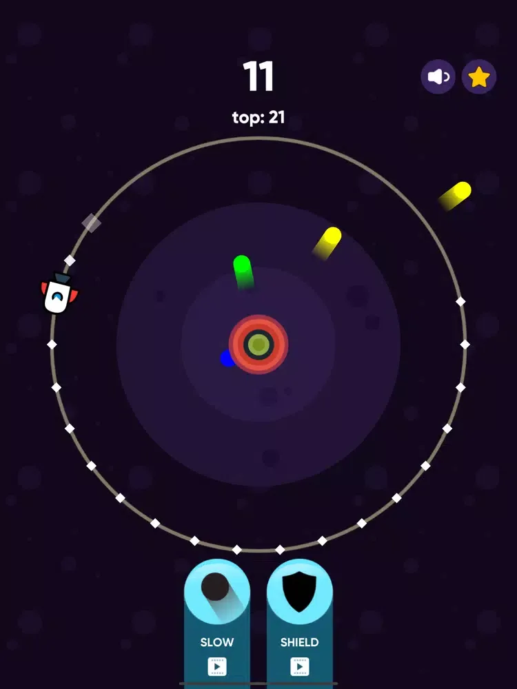 Ảnh chụp màn hình của Orbit Shooter iPad 