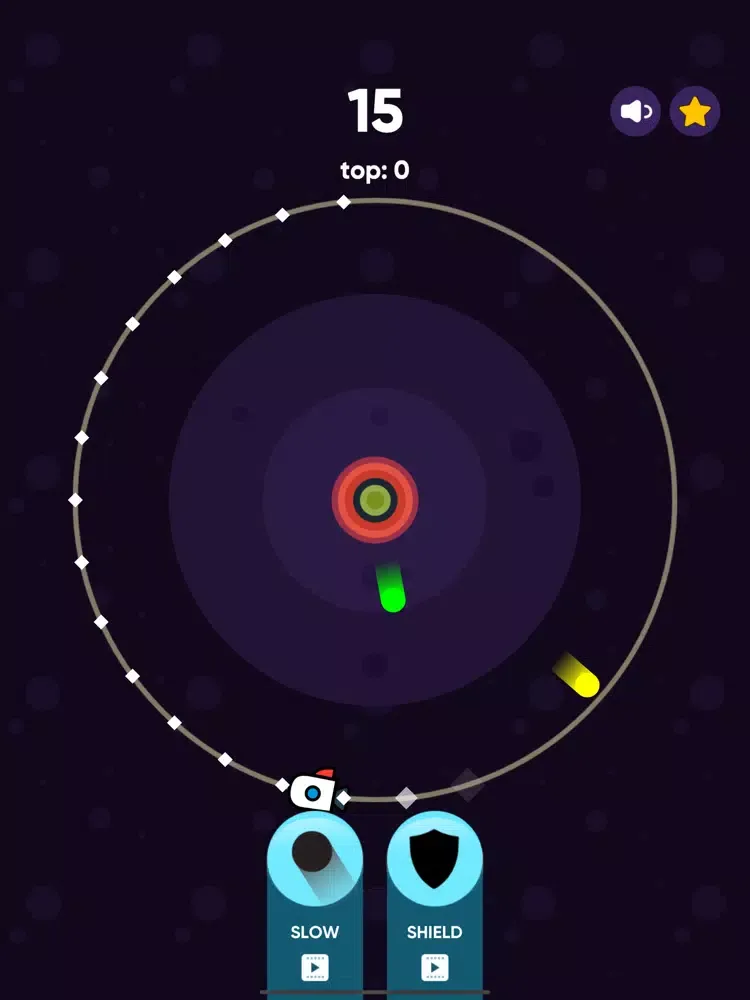 Ảnh chụp màn hình của Orbit Shooter iPad 