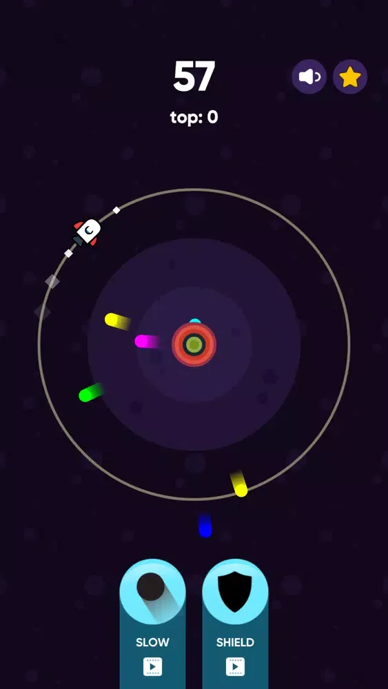 Ảnh chụp màn hình của Orbit Shooter