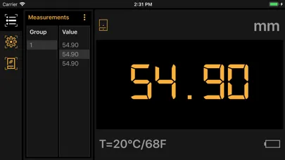 A1207D Level Gauge Screenshots