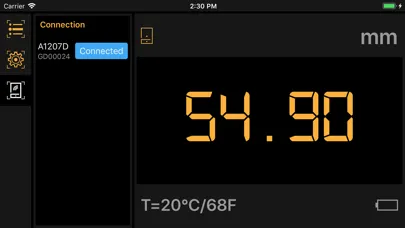 A1207D Level Gauge Screenshots