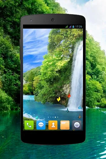 Скриншоты Forest Waterfall PRO Wallpaper