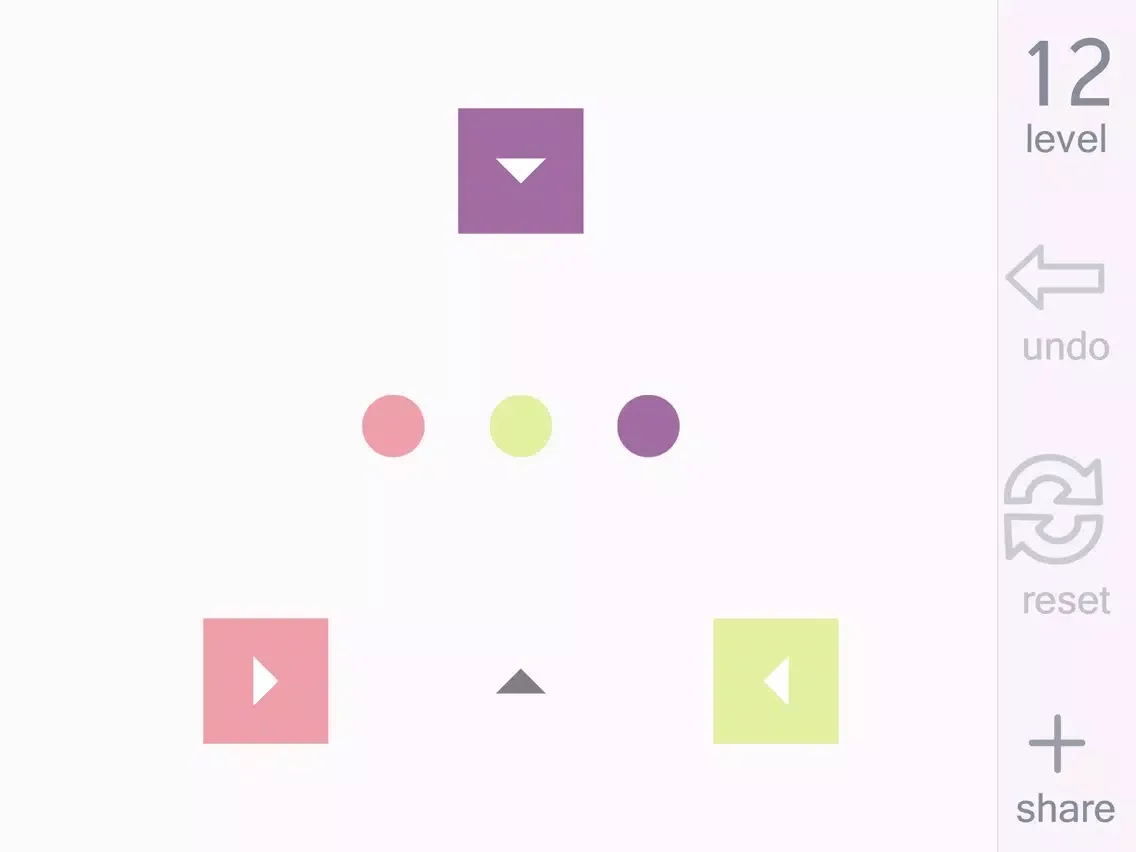 The logic game of squares iPad  Screenshots