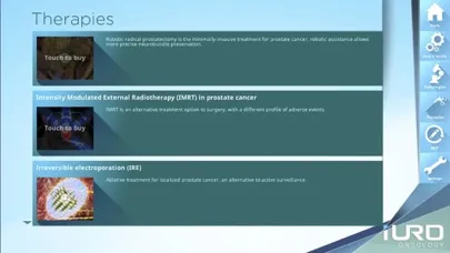 iURO Oncology Screenshots